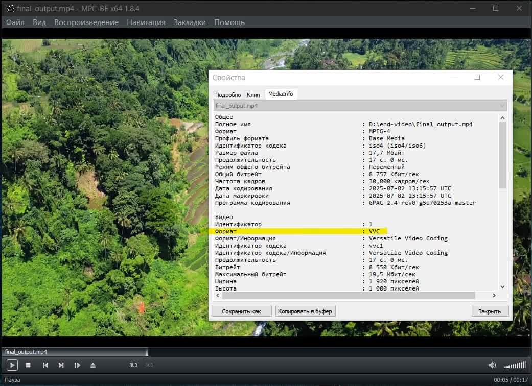 VVC Converter video youtube